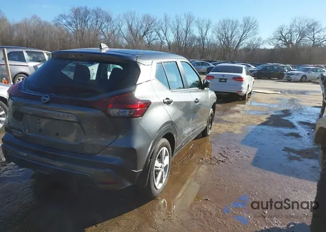 2025 Nissan Kicks Play S из США, поврежденный, VIN 3N1CP5BV3SL482308